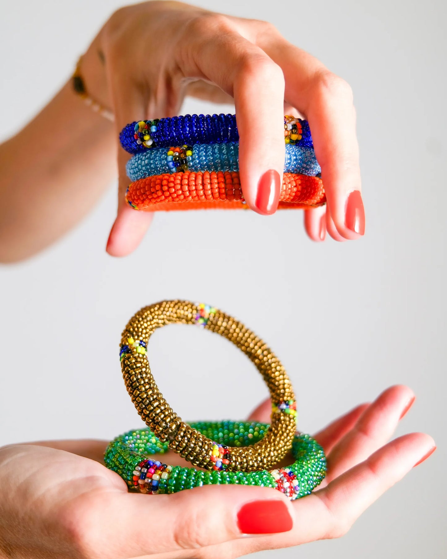 JONC MASSAI PERLE - existe en 5 couleurs