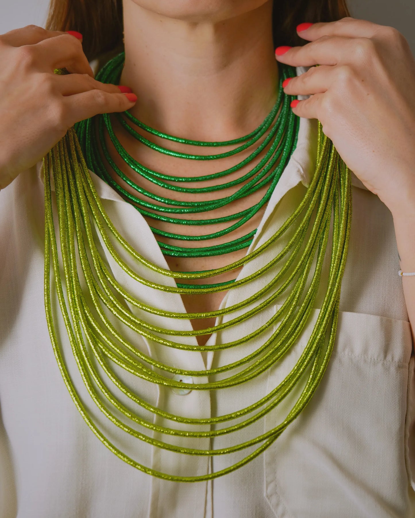COLLIER TRIBU 12 TOURS - existe en 8 couleurs