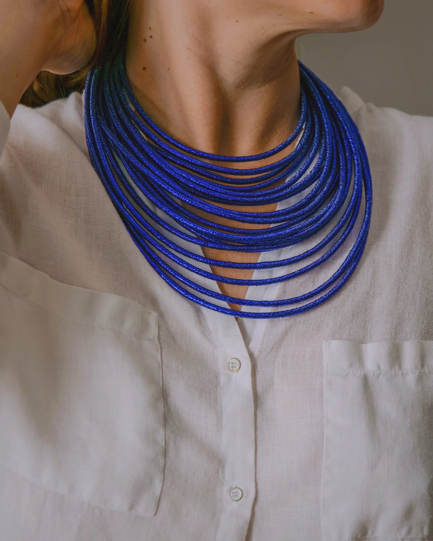 COLLIER TRIBU 12 TOURS - existe en 8 couleurs