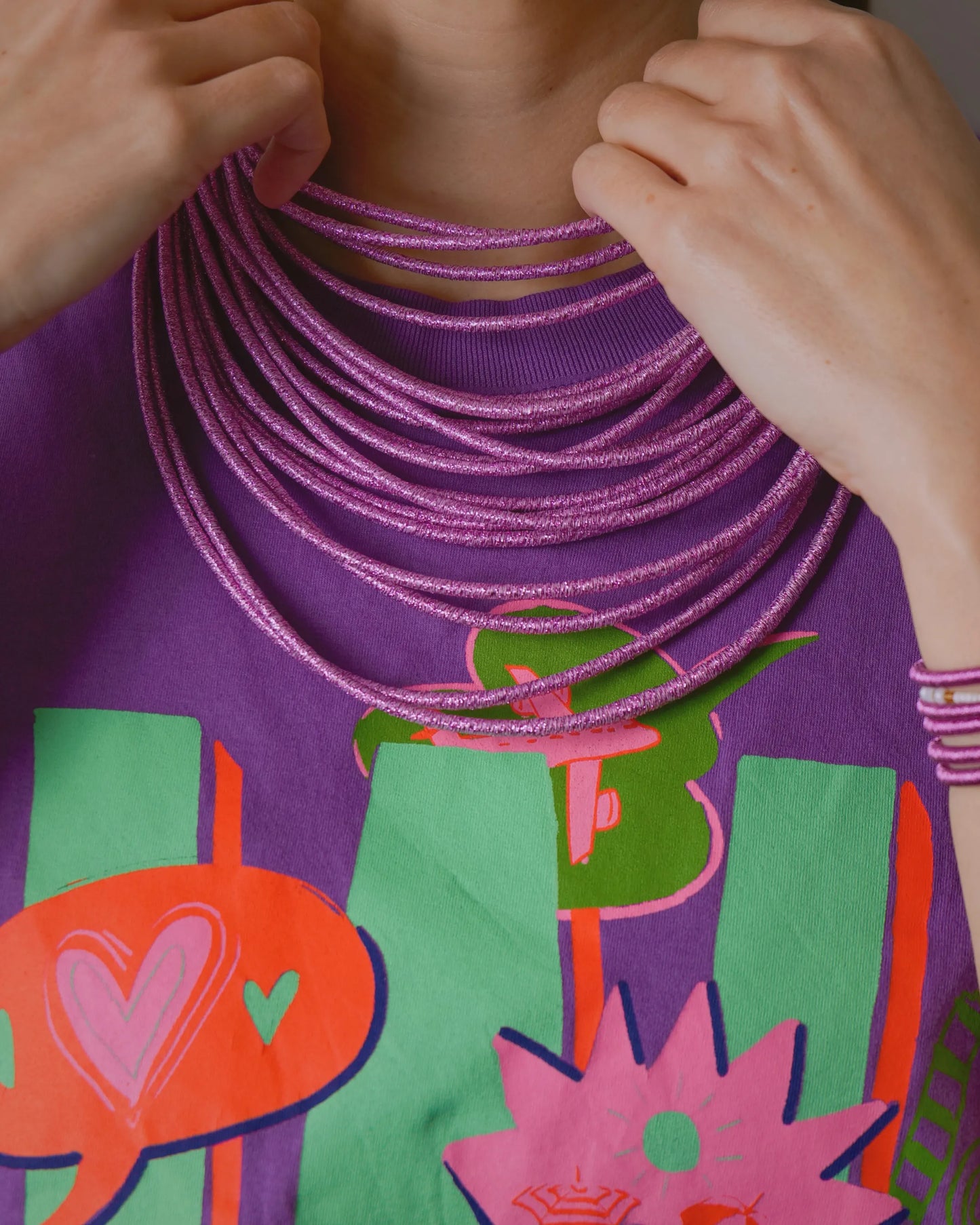 COLLIER TRIBU 12 TOURS - existe en 8 couleurs