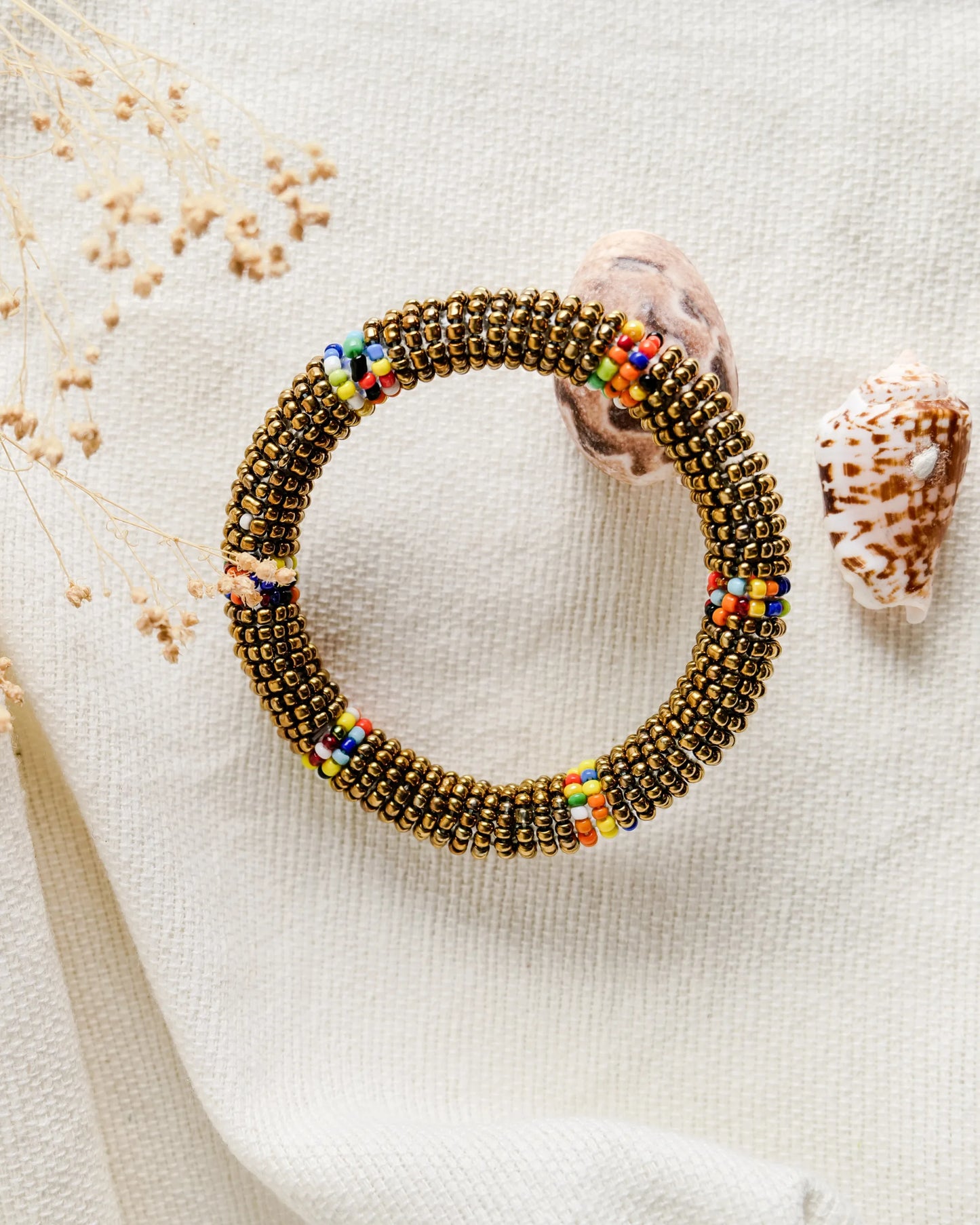 JONC MASSAI PERLE - existe en 5 couleurs