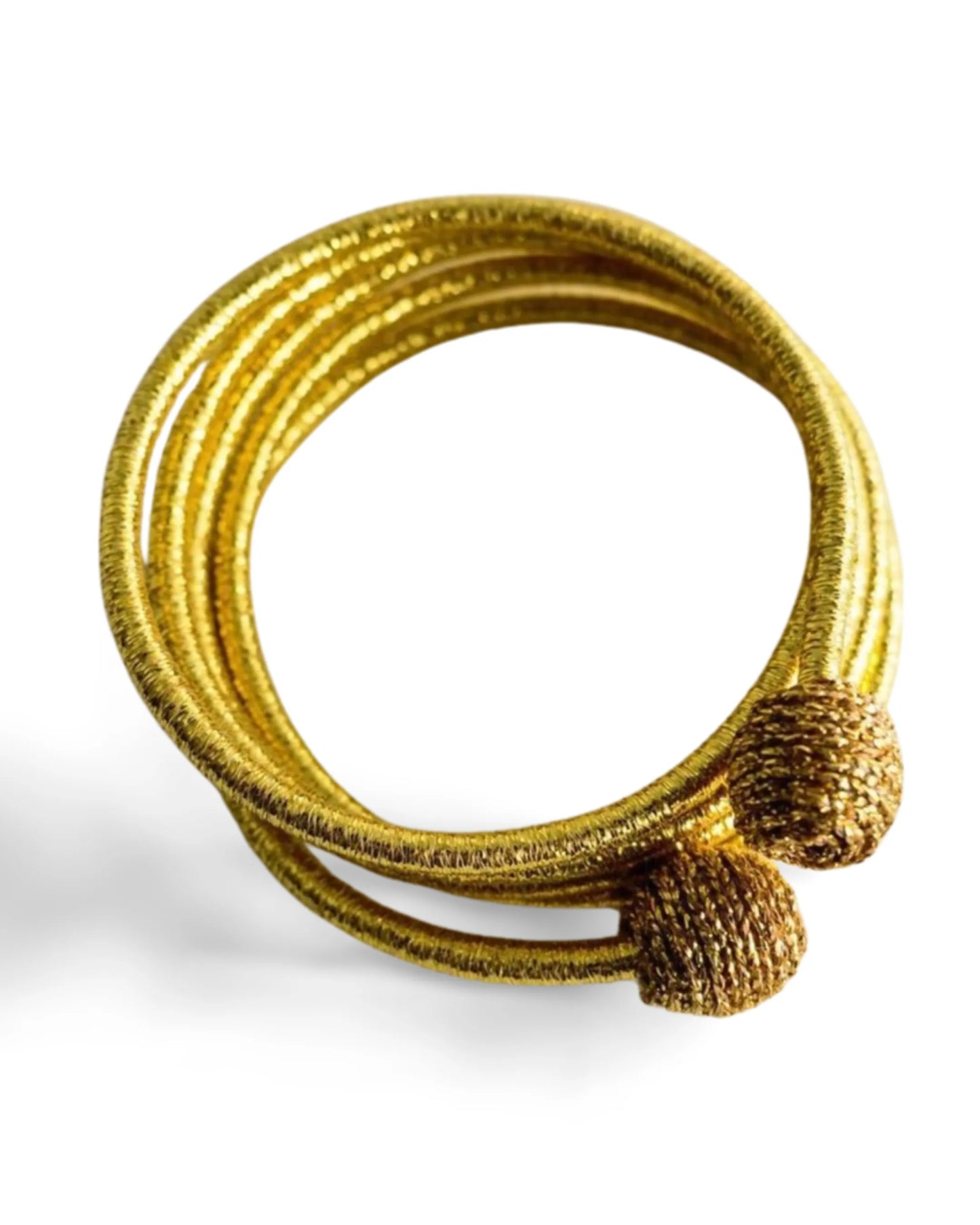 BRACELET SPIRAL EN LUREX - existe en 13 couleurs