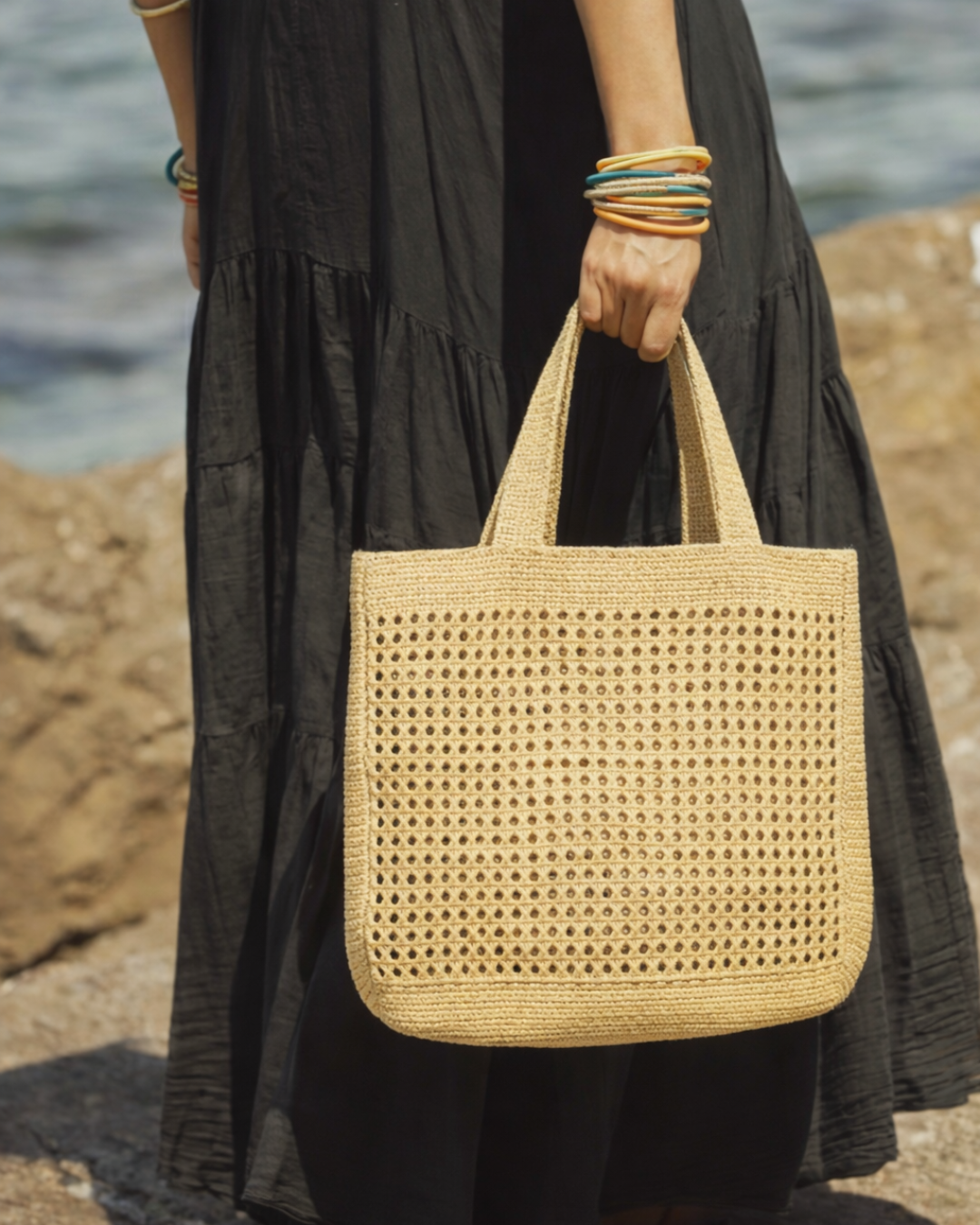 SAC RAFFIA CHCHI NATURAL
