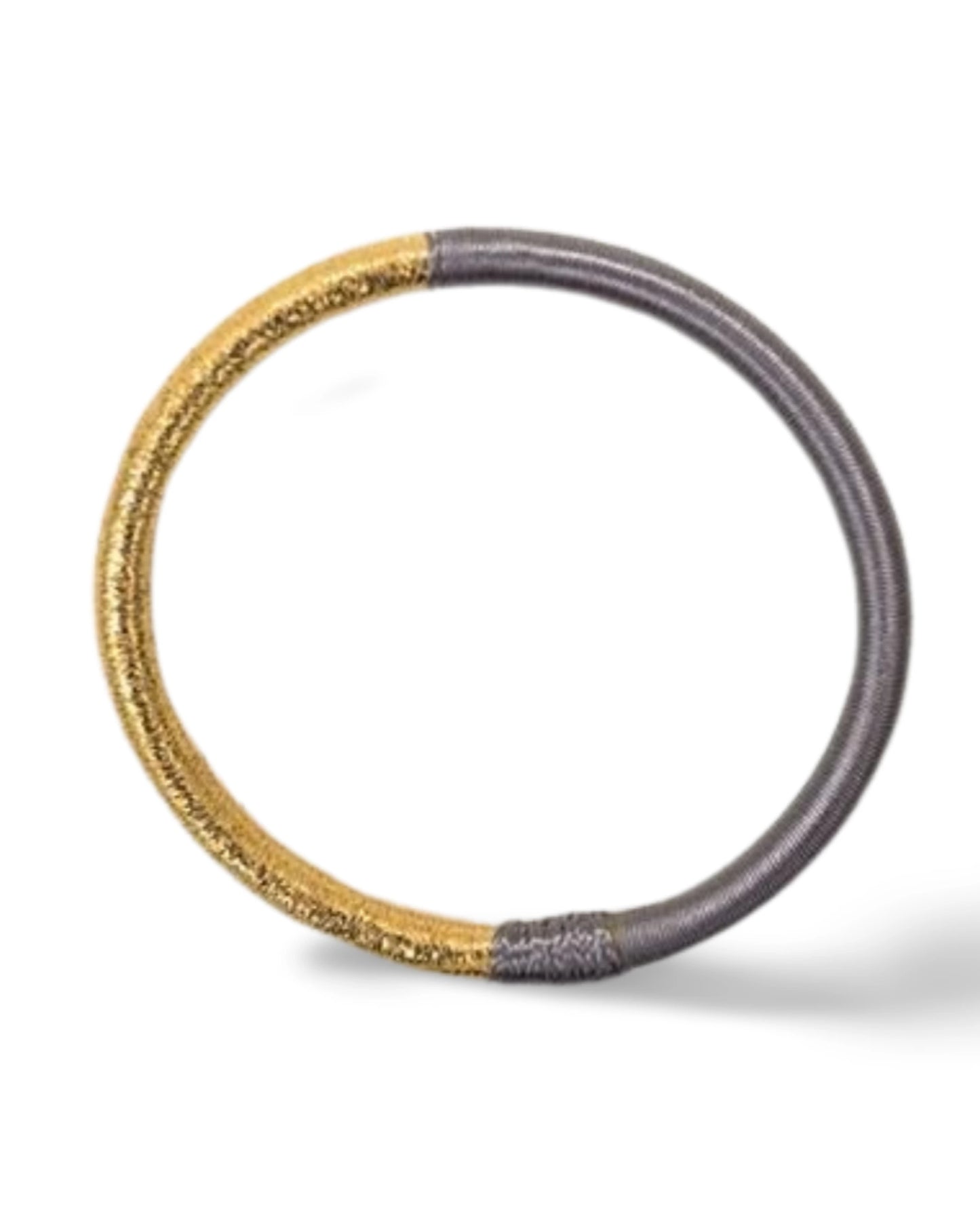 JONC CIRCLE SOIE ET LUREX - existe en 25 couleurs