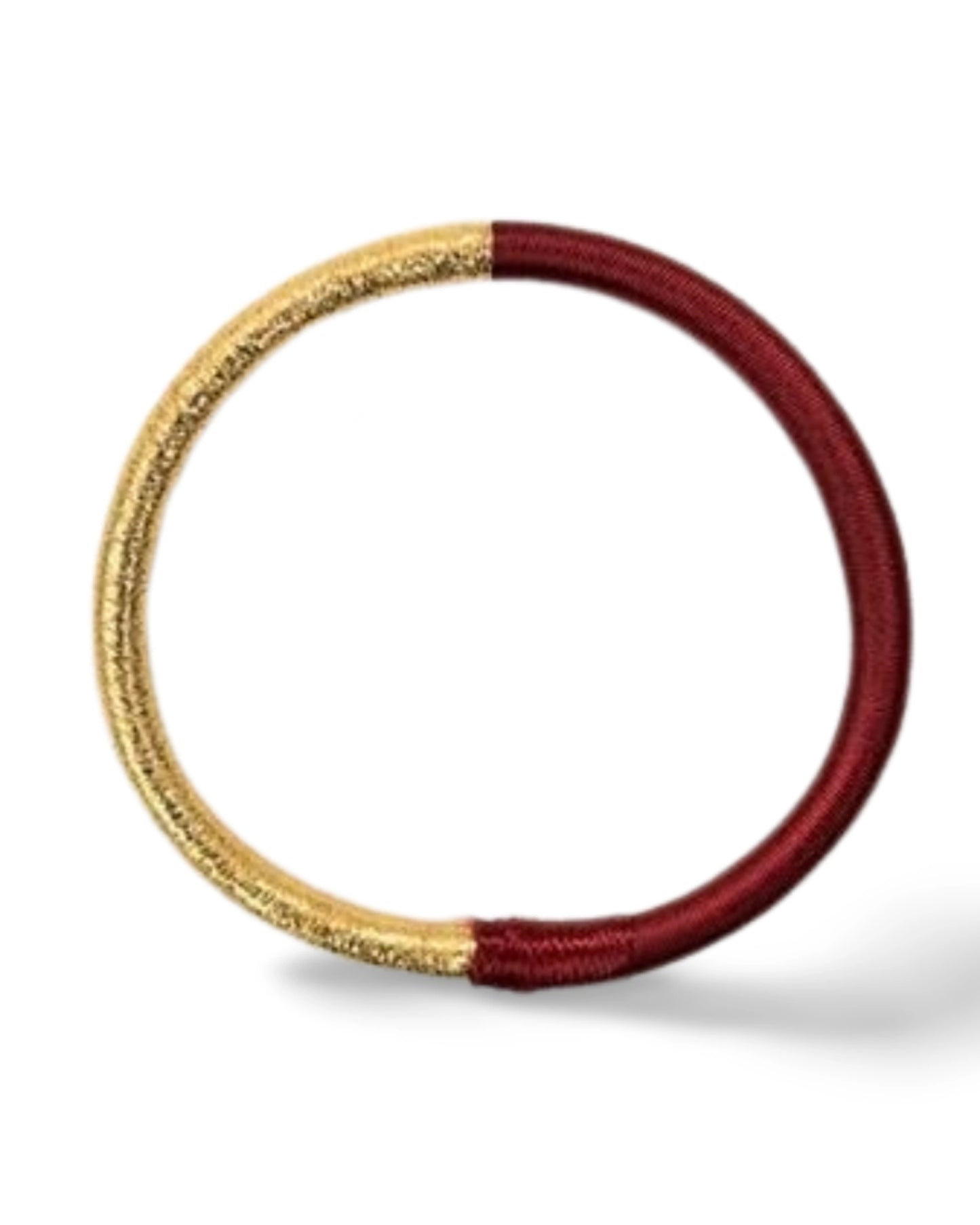 JONC CIRCLE SOIE ET LUREX - existe en 25 couleurs