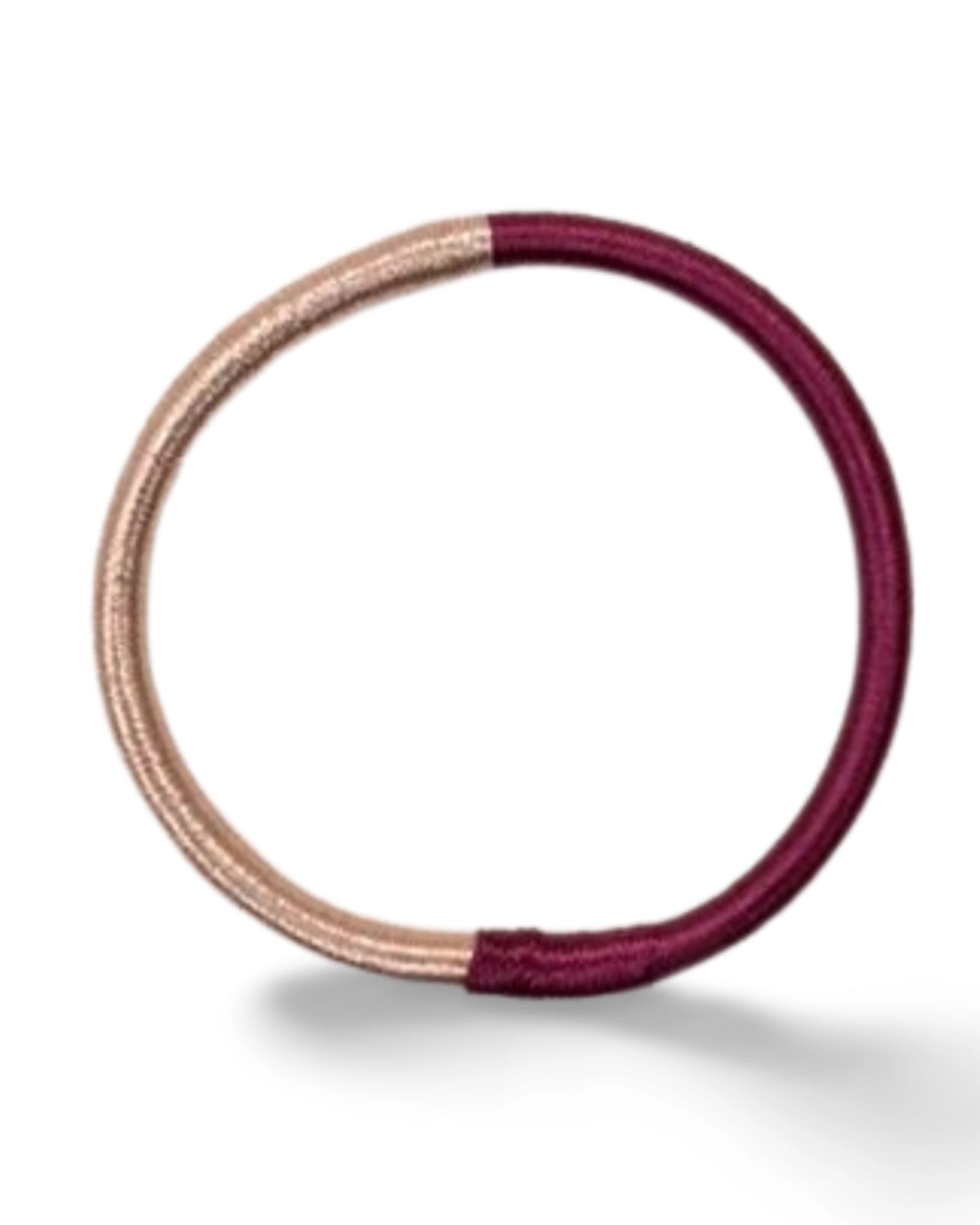 JONC CIRCLE SOIE ET LUREX - existe en 25 couleurs