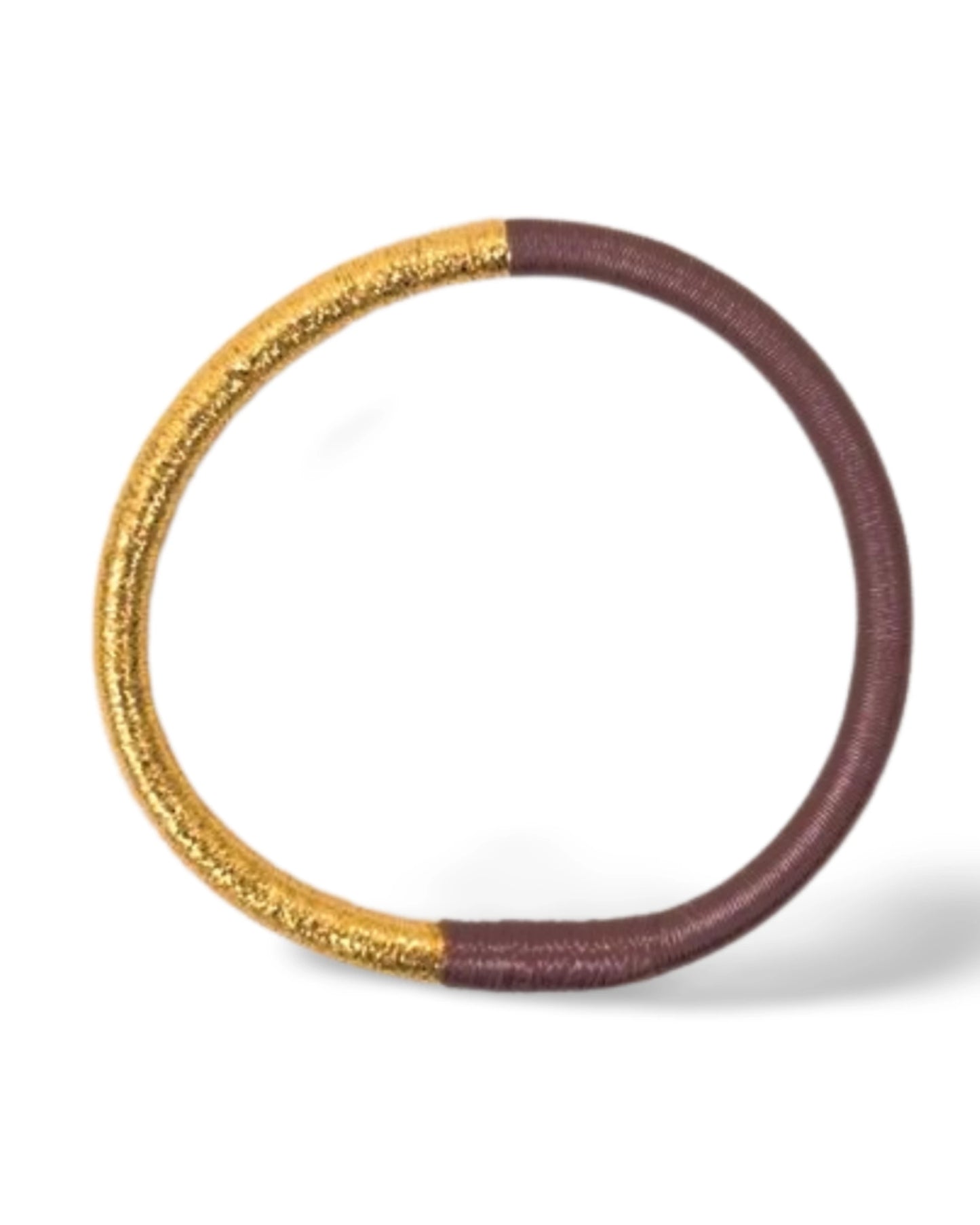 JONC CIRCLE SOIE ET LUREX - existe en 25 couleurs