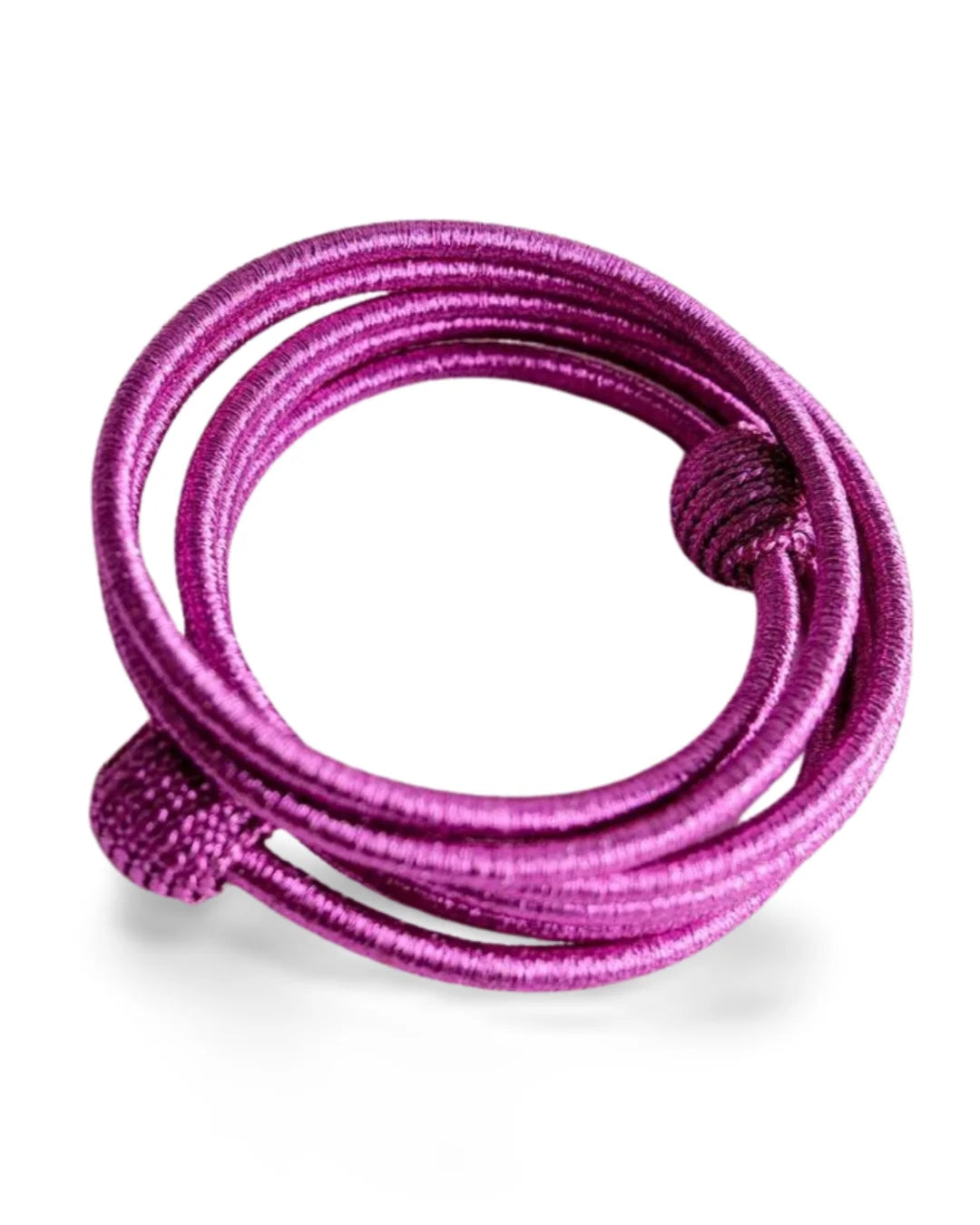 BRACELET SPIRAL EN LUREX - existe en 13 couleurs
