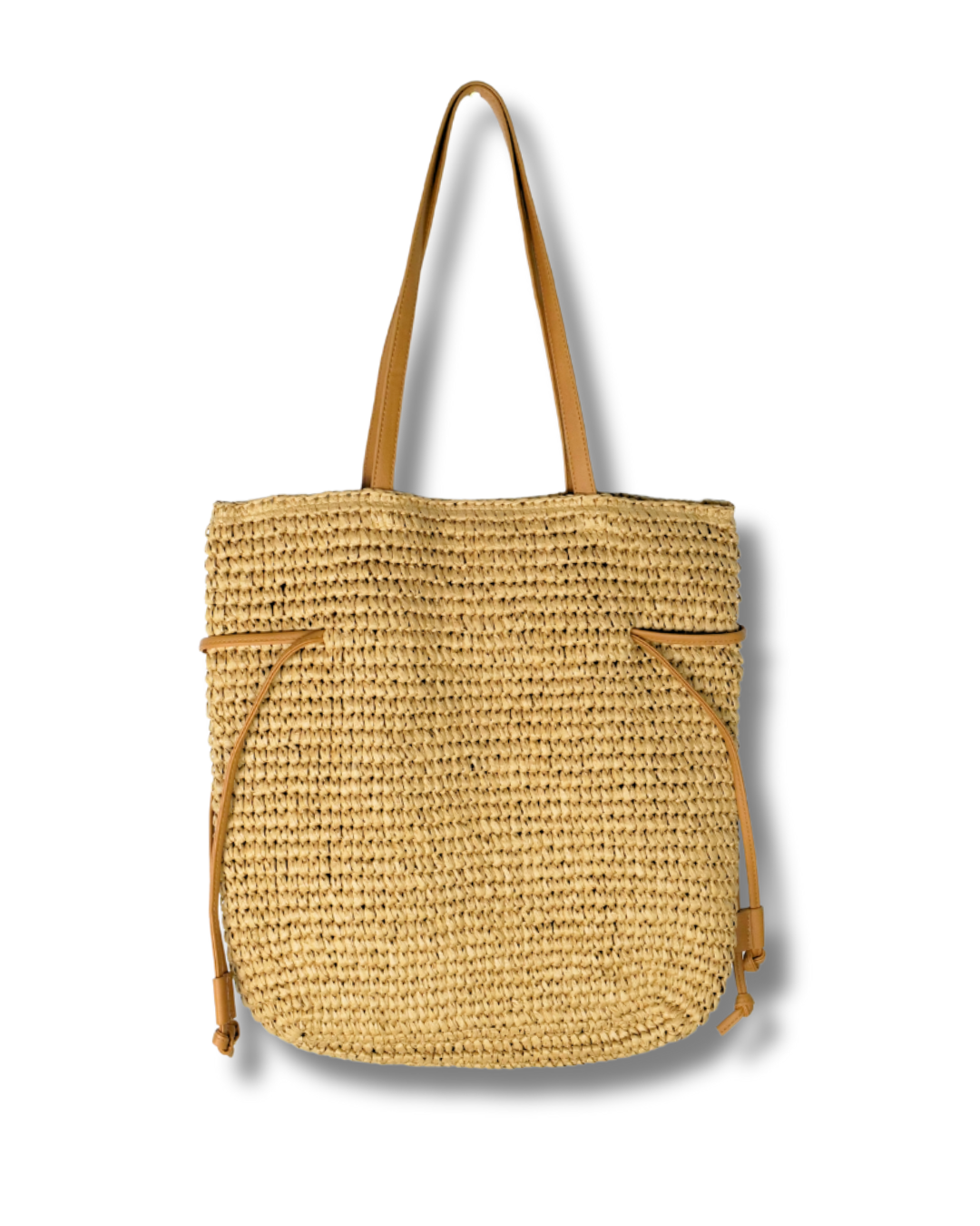 SAC RAFFIA COCO BRUN