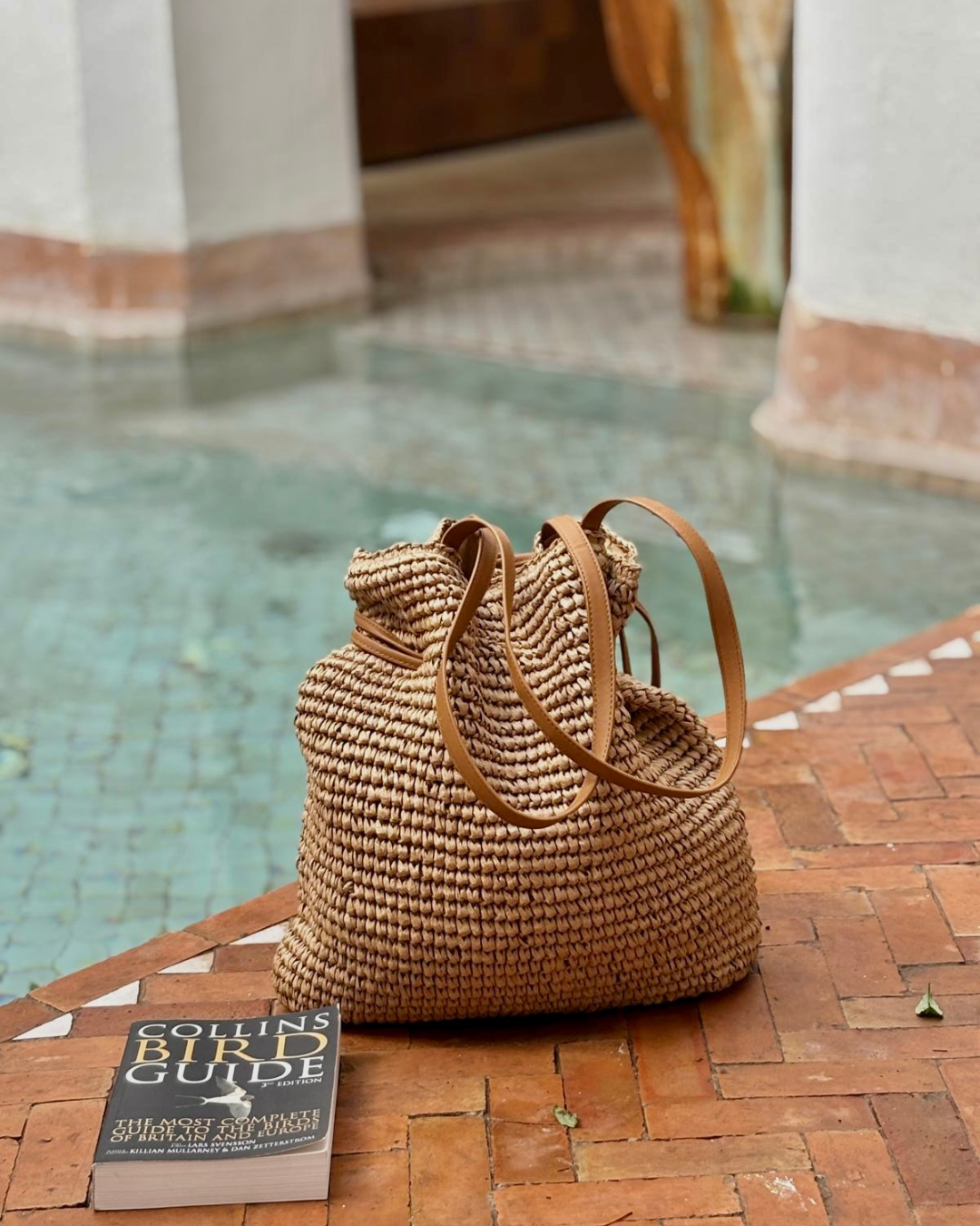 SAC RAFFIA COCO BRUN