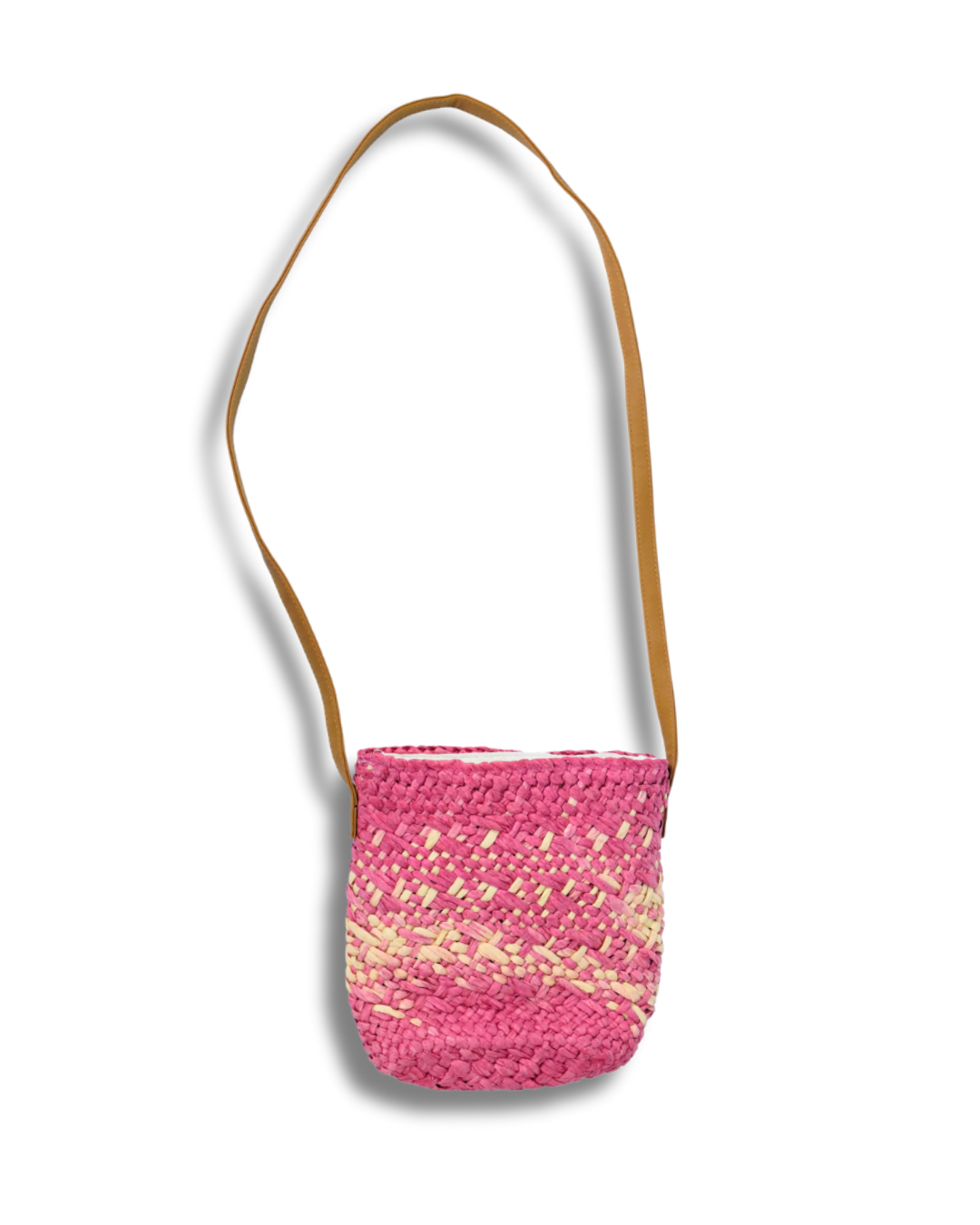 SAC RAFFIA FLAMINGO