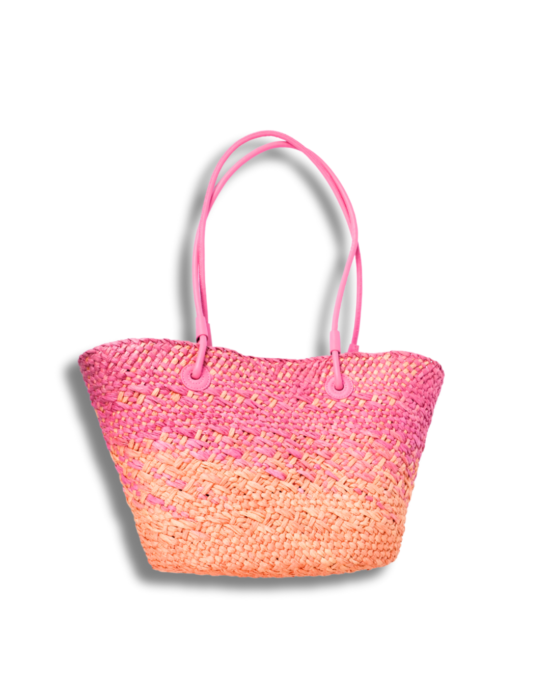 PANIER RAFFIA PLAYA PINK